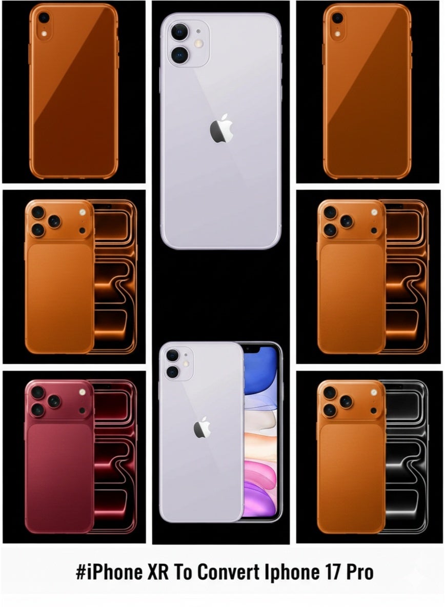 iPhone 17PRO [ iPhone XR 128GB改造版 ] HMC Iphone XR to covert Iphone 17 Pro 128GB refurbish | Best Price